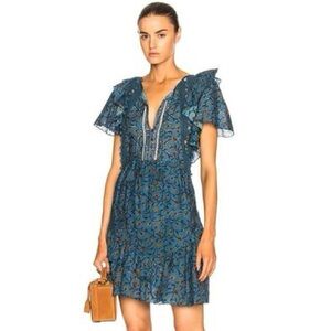 Sea New York Women's Crochet Pom Pom Dress